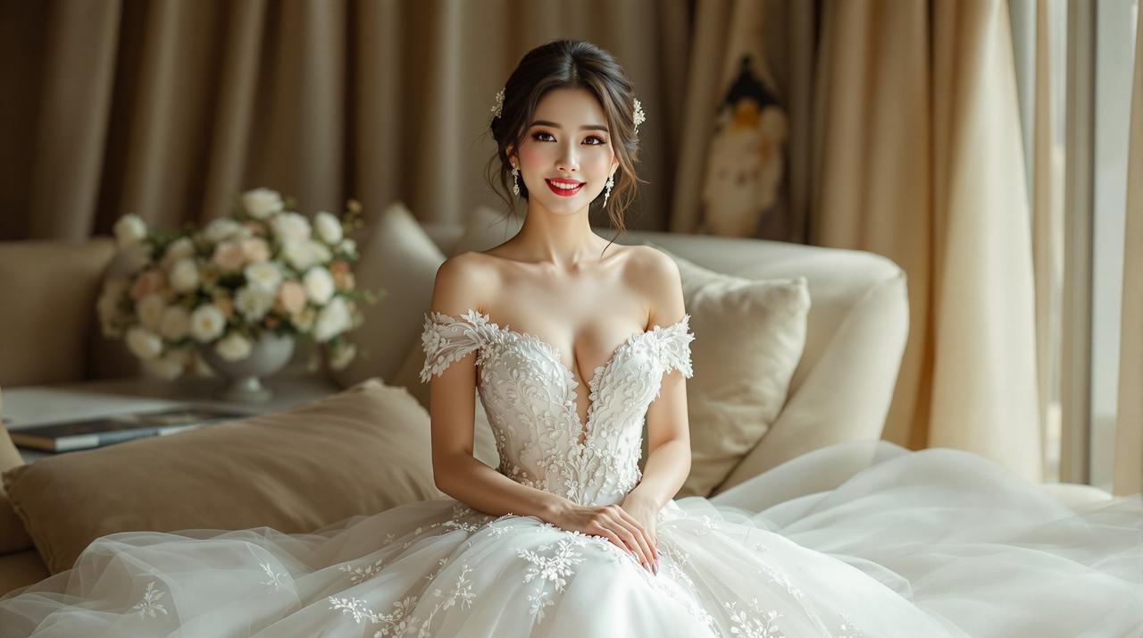 某85花疑与富豪男友低调完婚